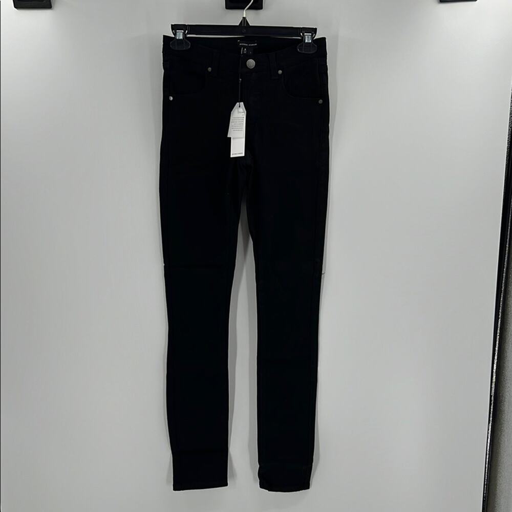 Universal Standard Women's Mid Rise Skinny Seine 32" - Black - 0L - NWT